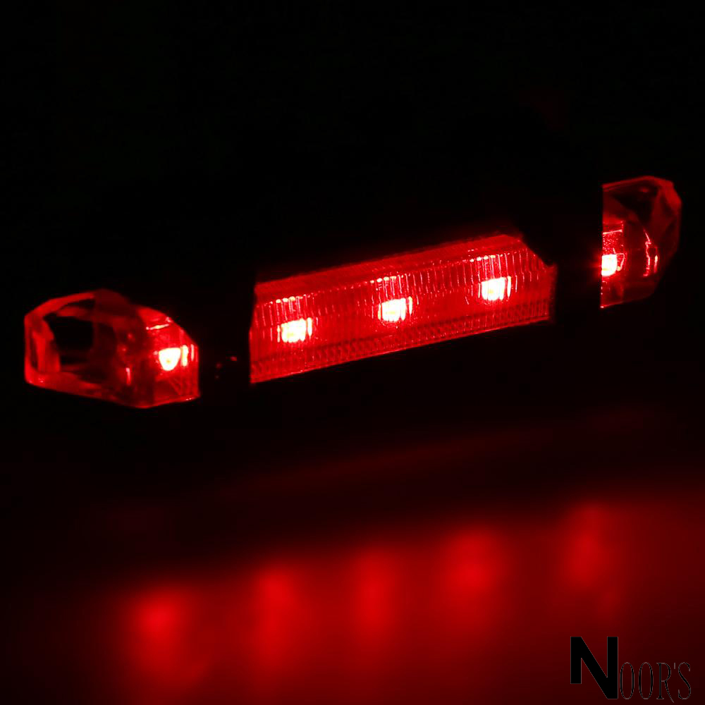 Noor’s USB Rechargeable Bicycle Tail Light  Waterproof LED Bike Rear Safety Warning Light for Bicycle & Motorcycle Cycling Accessories