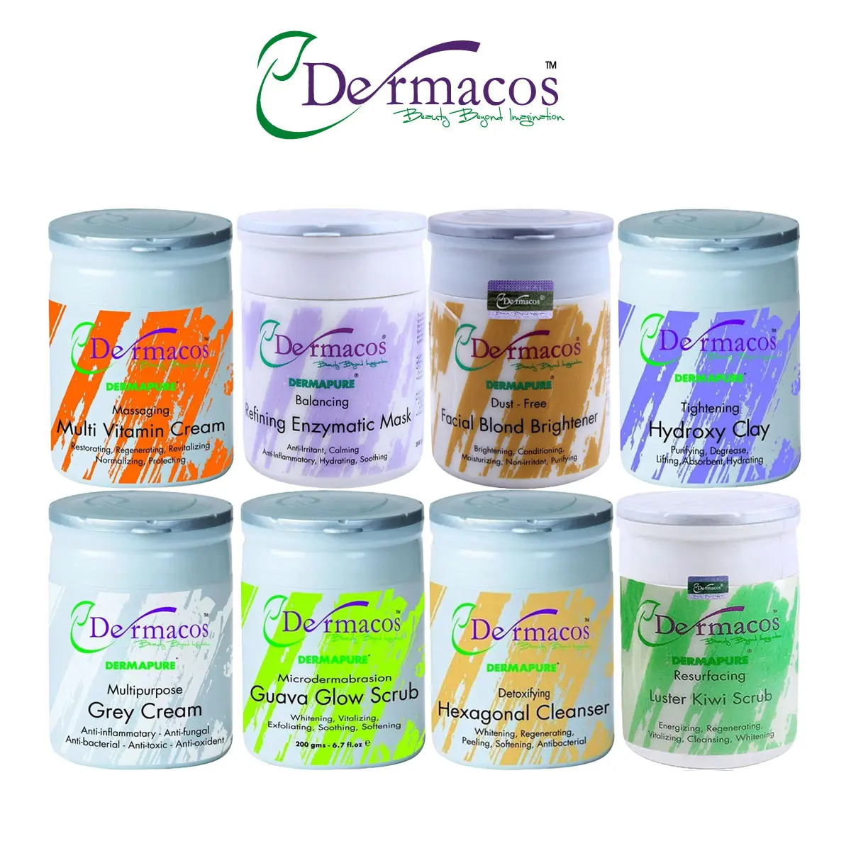 Dermacos Complete Facial Jars | Personal Care Set