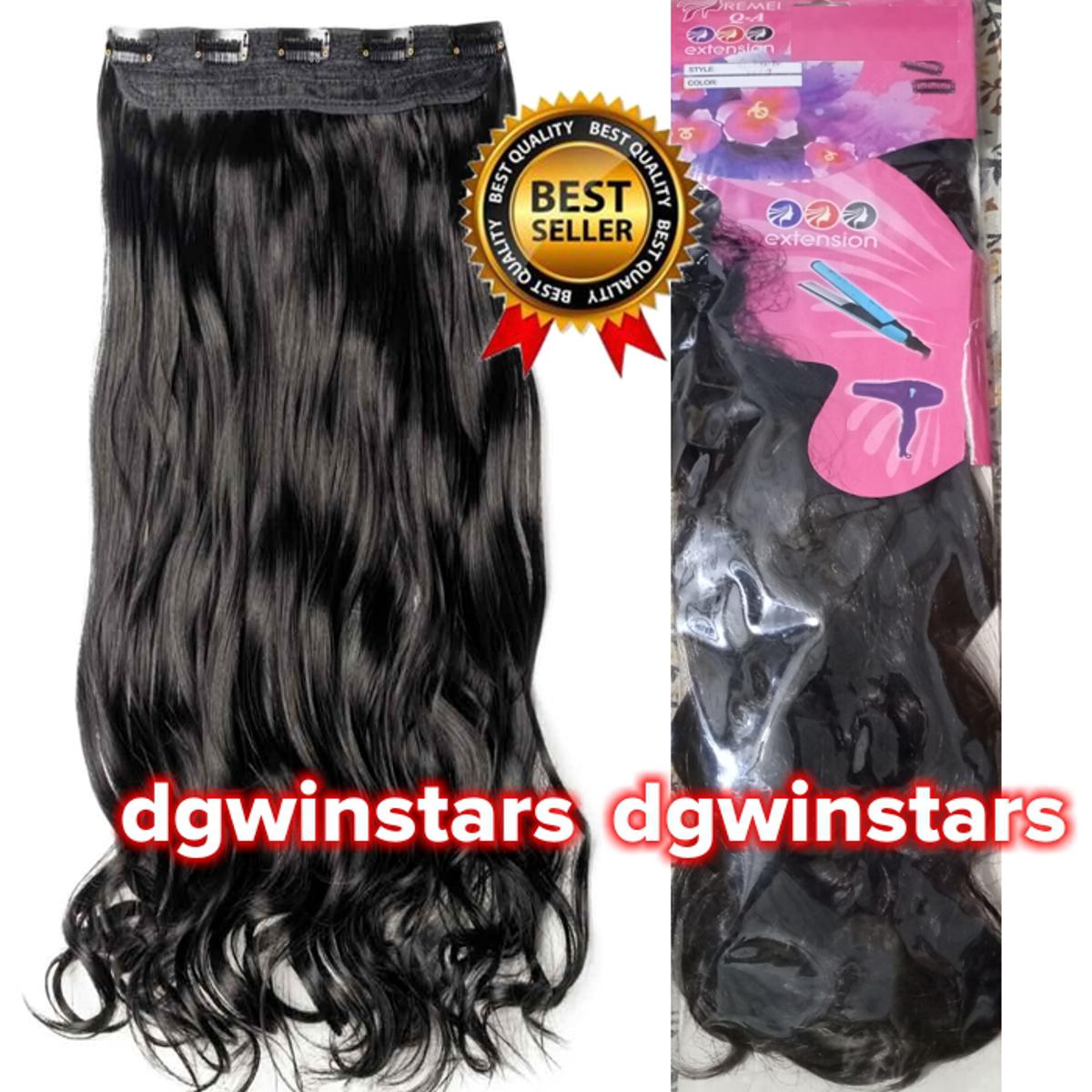 Hair Wig for Girls Long Curly Hair Extension Kashi Wig Clips 30 Inch For Women