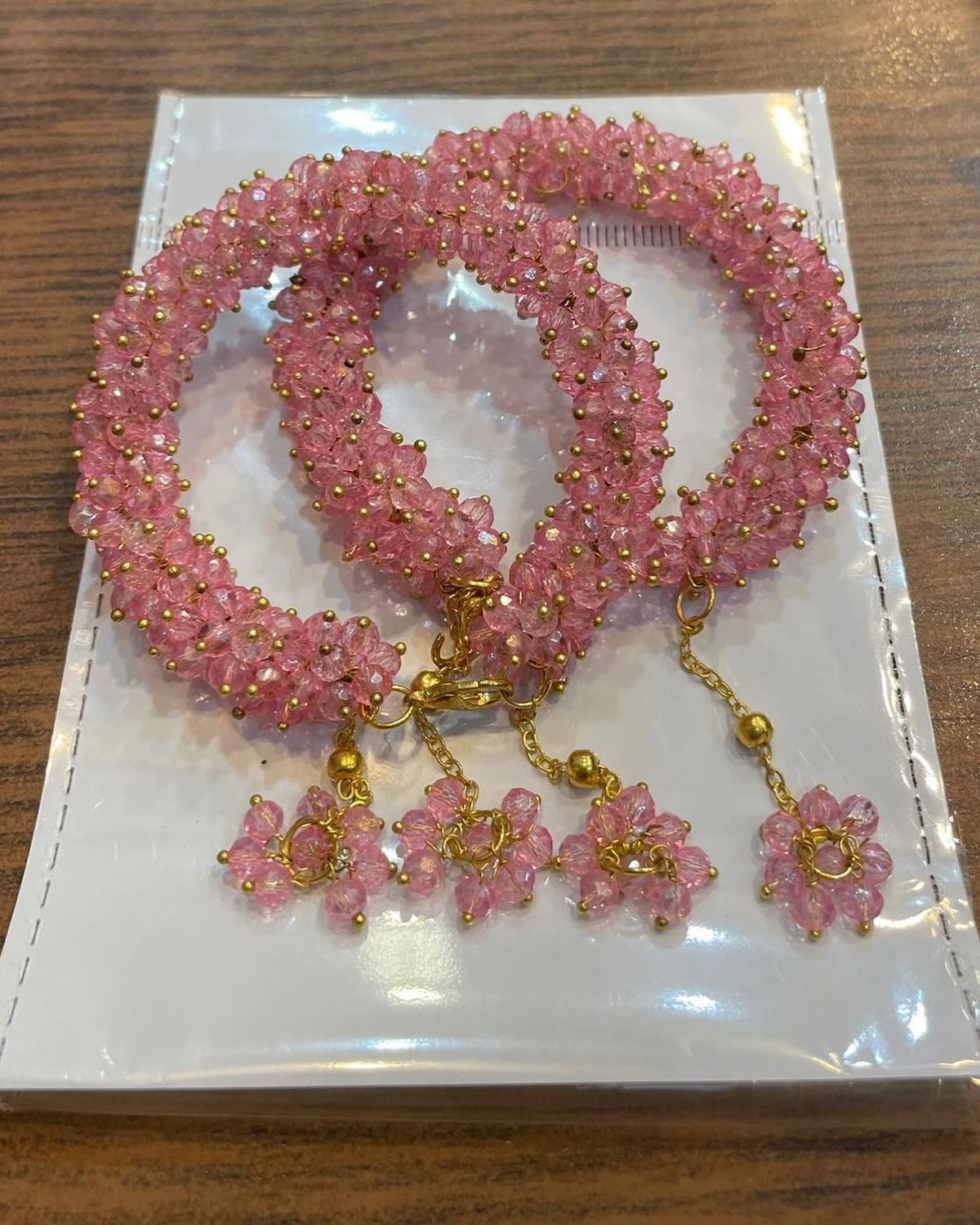 Gajra Bracelet Crystal Beads Women & Girls Fashion accessories Jewellery