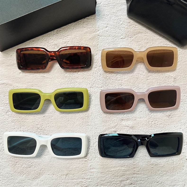 Square Fashion Sunshade Sunglasses Men Retro Fashion Trend Ins Girl New