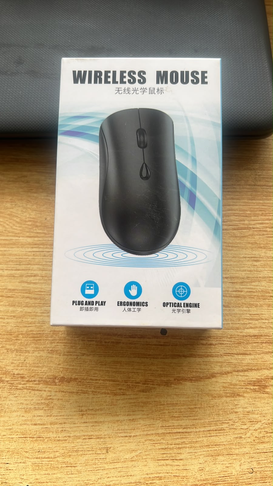 Wireless Mouse for PC, Laptop, 2.4G Wireless Bluetooth 5.2 Ergonomic Mouse 500mAh Rechargeable Battery 1600DPI Silent Mouse for Office Desktops PC (Black)Suitable for Gaming, Learning, Compatible with Laptops, Desktops, PCs, Mac,