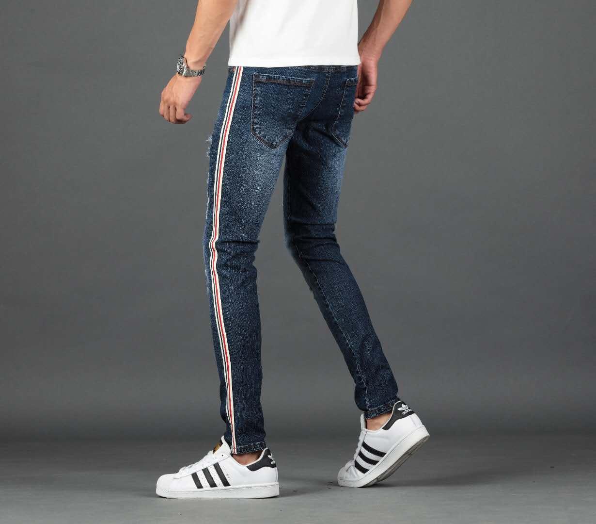 striped jeans for boy