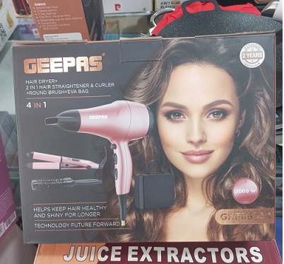 Hair Dryer Straightener Geepas Hair Straightener In Geepas