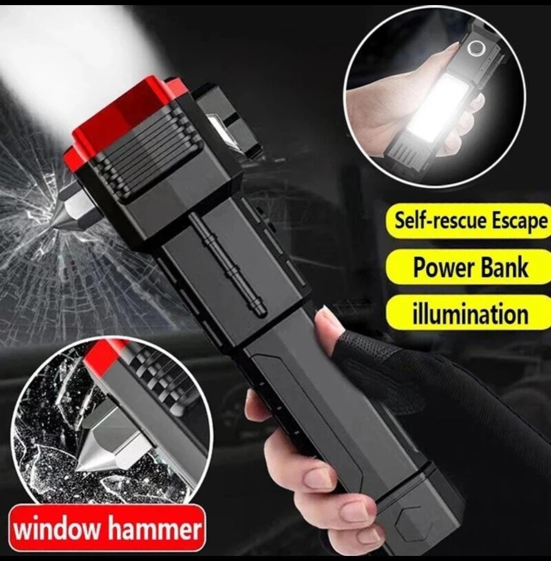 High Power LED Torch Light – Super Bright Rechargeable Flashlight for Home & Outdoor Use