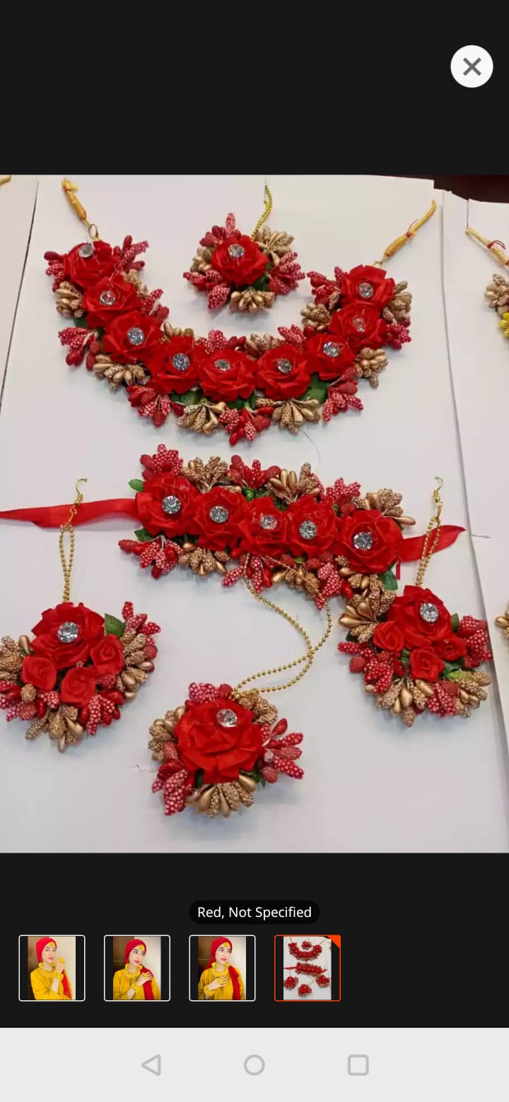 Bridal jewellery set, Bridal jewellery set, Bridal jewellery set Mehndi, Bridal Jewellery set for girls, Floral Jewellery for Mehndi , mayon flower jewelry , Mehndi accessories, Mehndi Jewellery set for girls for Bridal