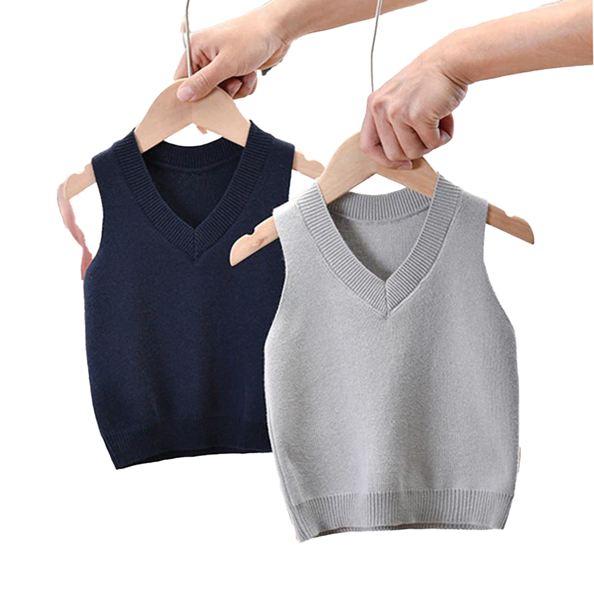 boys sleeveless sweater