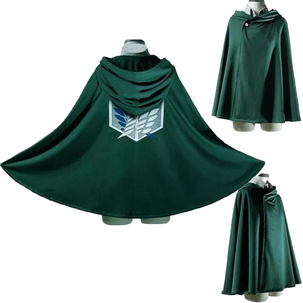 Anime Attack on titan Cloak Cape Clothes Cosplay Attack on Titan Costume attack on titan hoodie eren  yeager scouts hoodie AOT survey corps Attack on titan anime manga hoodie cape attack on titan cloak