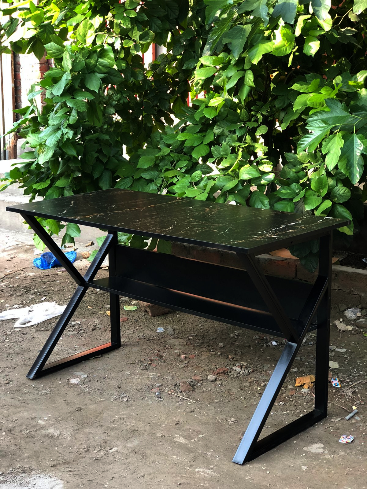 Gaming Table and Office working Table, Study Table, Writing Table, Laptop Table, Computer Table, Metal powder coating iron frame, best suited for Home Office and Living Room Furniture,