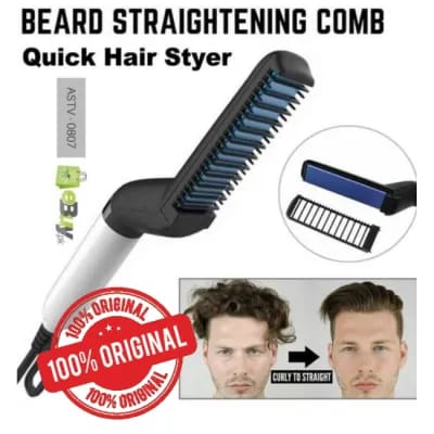 Hot comb for short hair best sale