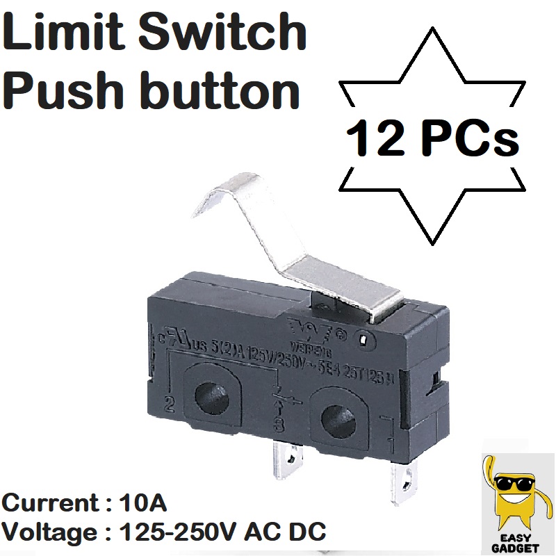 Limit Switch Push button Switch Toggle | Mouse / Micro Switch | limit ...