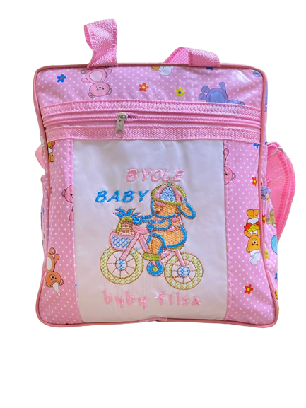 Baby Diaper Bag and Accessories backpack, Kids Storage Carrier Bag, Baby Diaper Organizer, Baby Bag, Kids Bag, Portable Storage Bag - Square