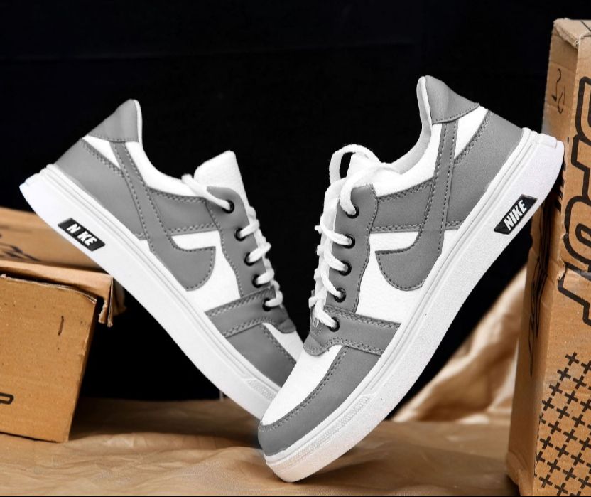Men's Trending Air Style Black & White Sport Shoes For Mens - Soft,& Comfortable Sneaker Shoes For Men Men - High Quality Sneakers
