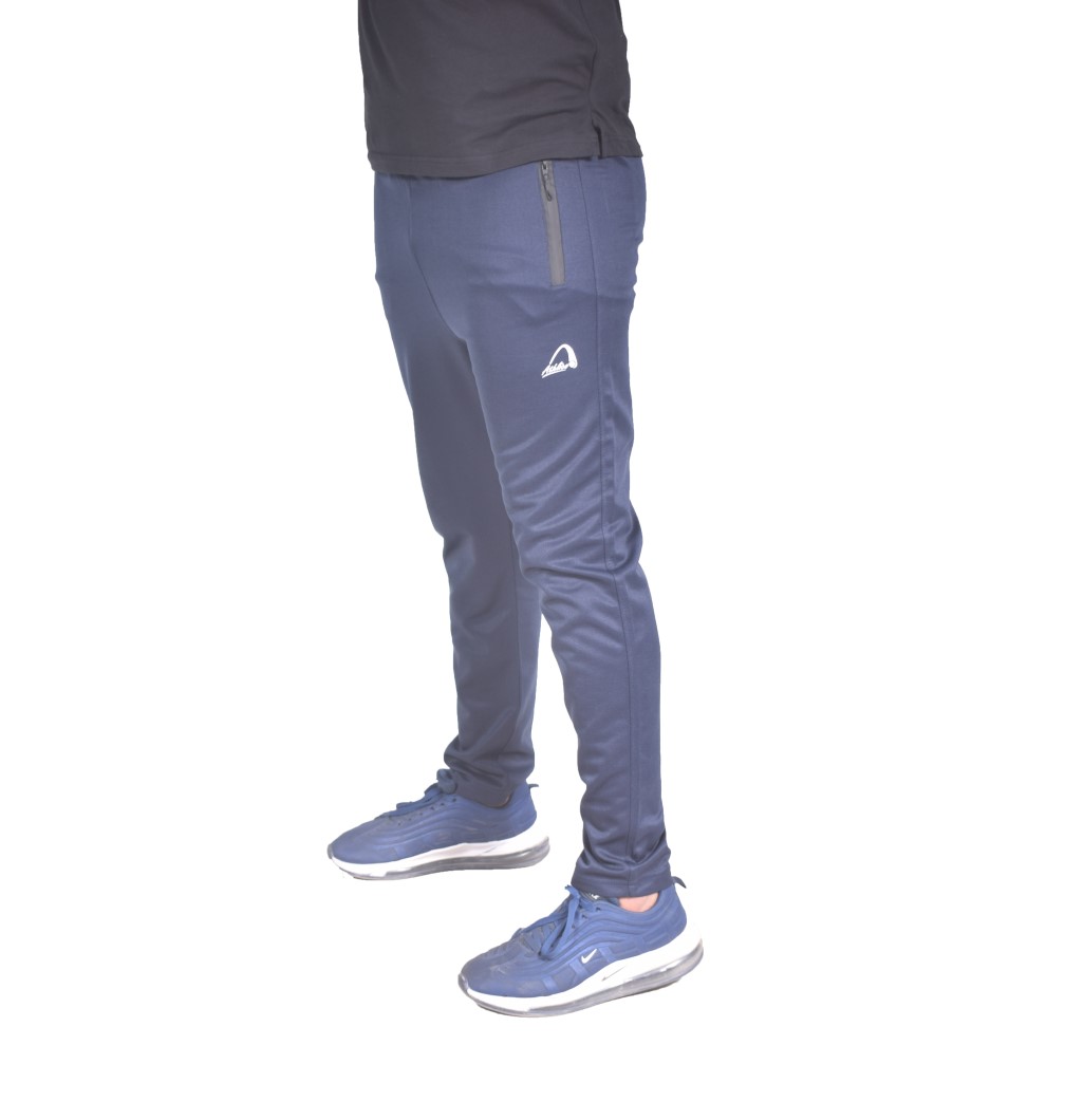 Athlico Men's Tapered Track Trouser | Zip Pocket Sports Pants | Slim Fit Casual Wear