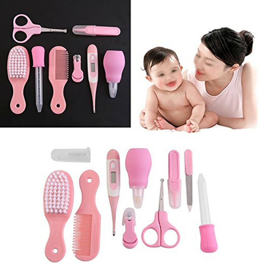 baby nail clippers and hair brush