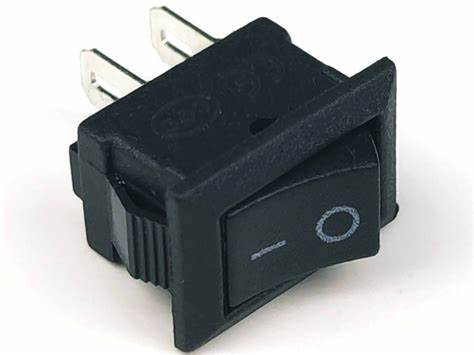 ON/OFF Rocker Switch | Mini Boat Toggle SPST 2-Pin 10A 125V / 6A 250V AC/DC | Pack of 5/10/25 PCS | KCD1 Switch for Electronics, Car & DIY Projects