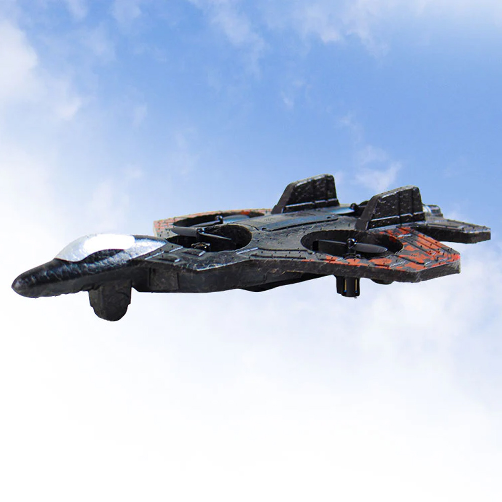 Premium Quality RC Fighter Thunder Charge Jet Star Fighter Toy with 2.4G Remote Control – 360° Stunt Flying Airplane Drone with LED Lights & Gyroscope Stabilization for Kids & Adults Vertical Take OFF & Landing Fighter