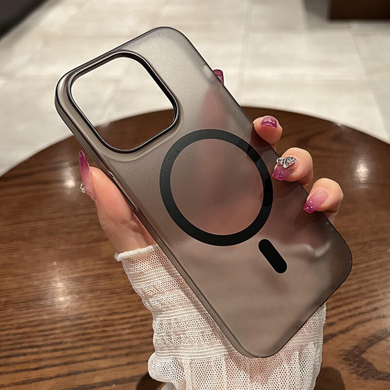 HOCE Ultra Slim Frosted Cases For iPhone 16 15 14 Plus 13 12 11 Pro Max MagSafe Case