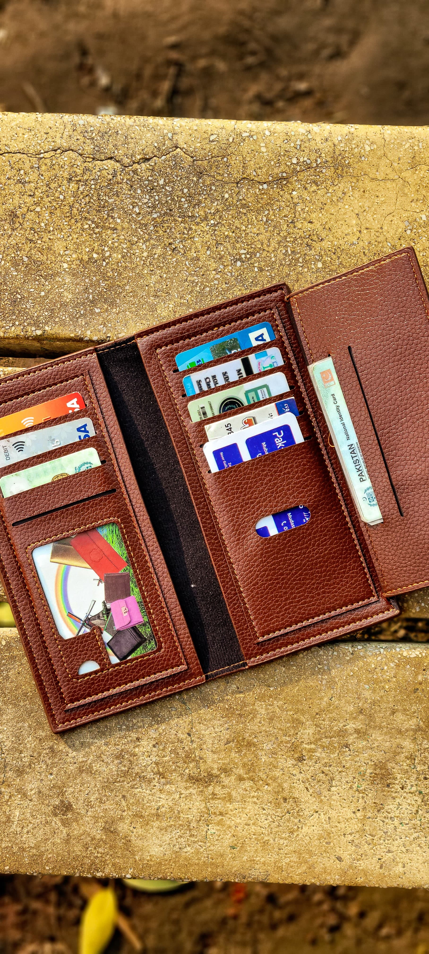 PU Leather Wallet For Men Best Gift For Loved Ones Cash And Card Holders