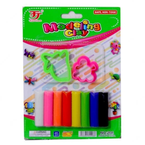 Colorful Kids Modeling Clay