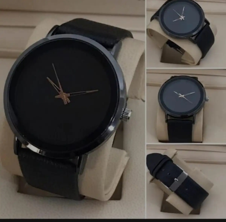 New Stylish Leather strap watch for Men watches for boys