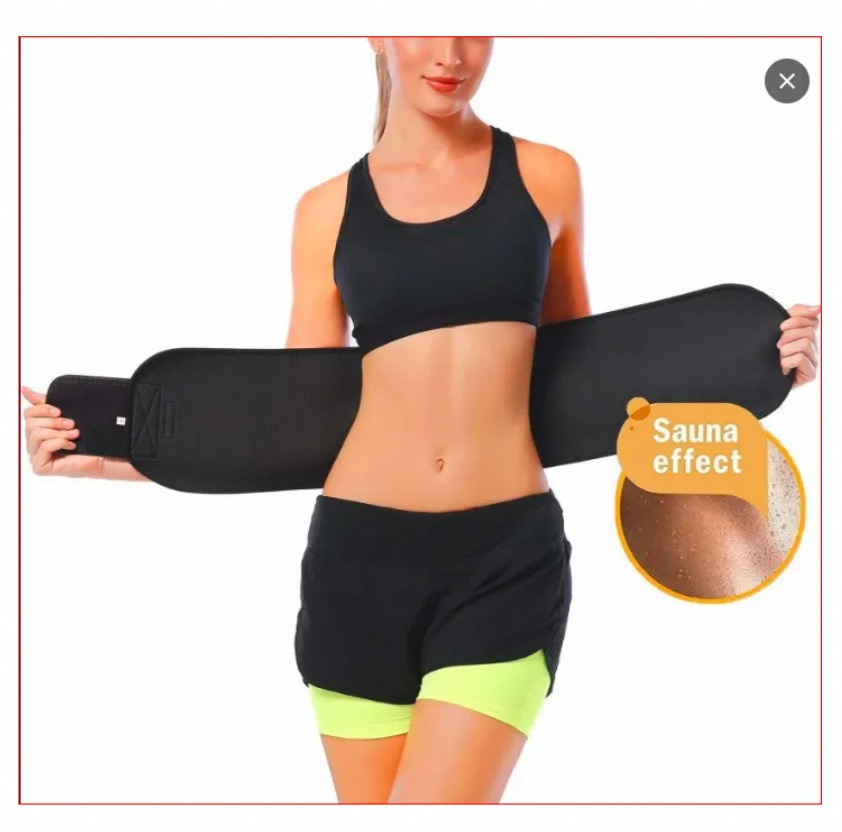🏋️‍♂️🔥 Hot Body Shaper Sweat Sweet Belt – Slimming Tummy Trimmer Belt for Men & Women 🔥🏋️‍♀️Slimming Belt | Sweat Belt for Men | Waist Trainer | Body Shaper Belt | Belly Fat Burner | Tummy Trimmer for Women | Workout Belt | Unisex Sweat Belt | 