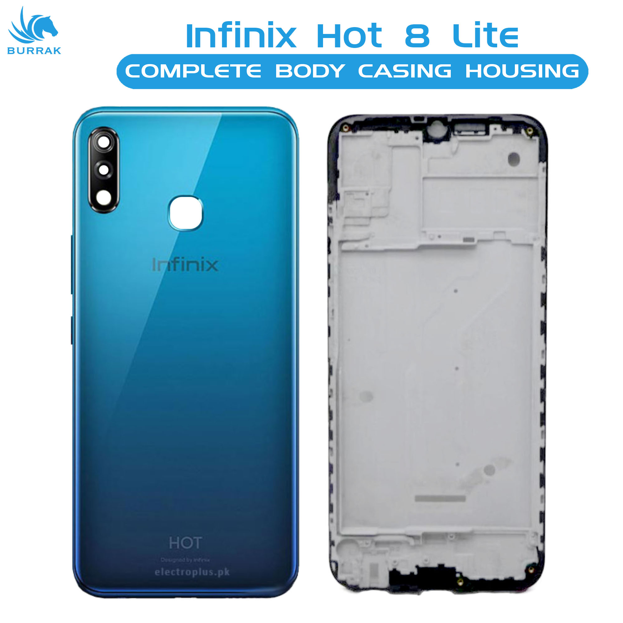 infinix hot 8 middle frame