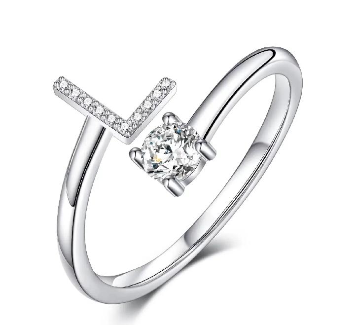 metal ring,alphabate ring,customize ring,girls ring,trending accessories,trending ring,a to z alphabet ring ,initial ring,name ring,letter ring,personalized ring,adjustable ring ,charm ring,band ring,zircon ring