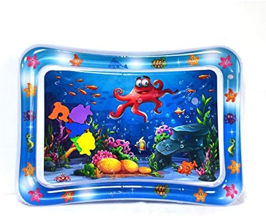 Water Play Mat for Babies and Toddlers - Inflatable Splash Play Mat for Fun Learning and Sensory Development
