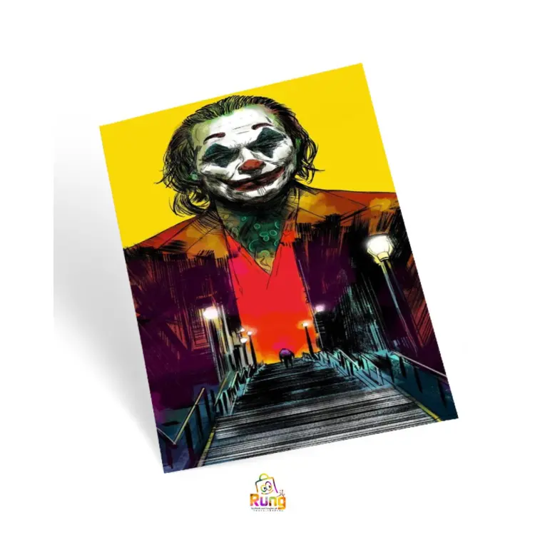 Joker Joaquin Phoenix Wall Art | Lisa Jaye Art Designs