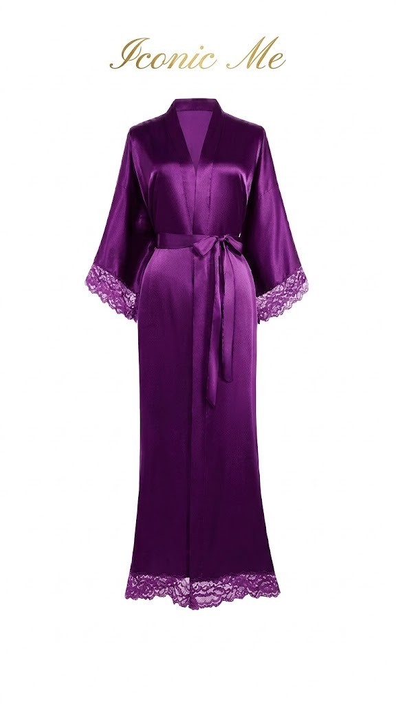 Bridal silk Night Gown 48 inches long night gown | Night Dress For Girls | Nighty | Night Dress | Nighty For Girls Full Hot | Silk Robe | Nighty For Women | Night Suit For Girls  | Bridal Nighty Set |  Gown For Girls | Night Suit For Women | Night Suit