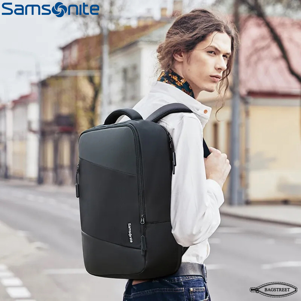Samsonite 15.6 Inch Lightweight Stylish Dual Compartment Water-Resistant Laptop & Travel Backpack for Men and Women