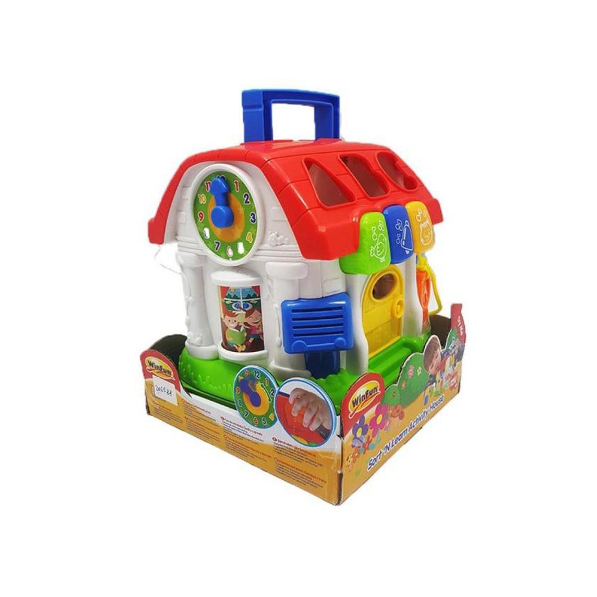 772 Sort 'N Learn Activity House With Light & Sound