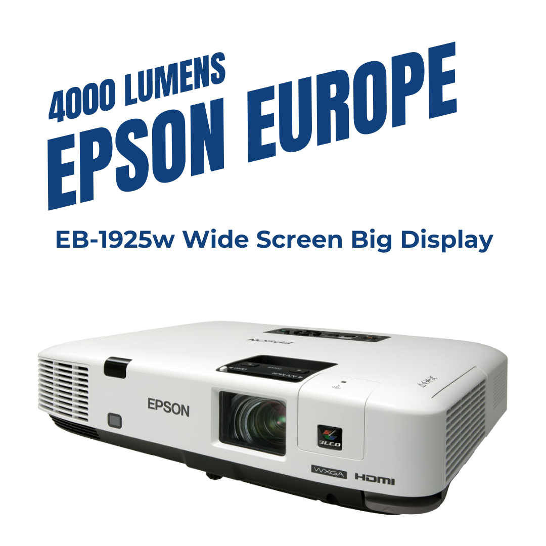 Epson Europe EB-1925W Projector: Gaming, Movies, Presentations