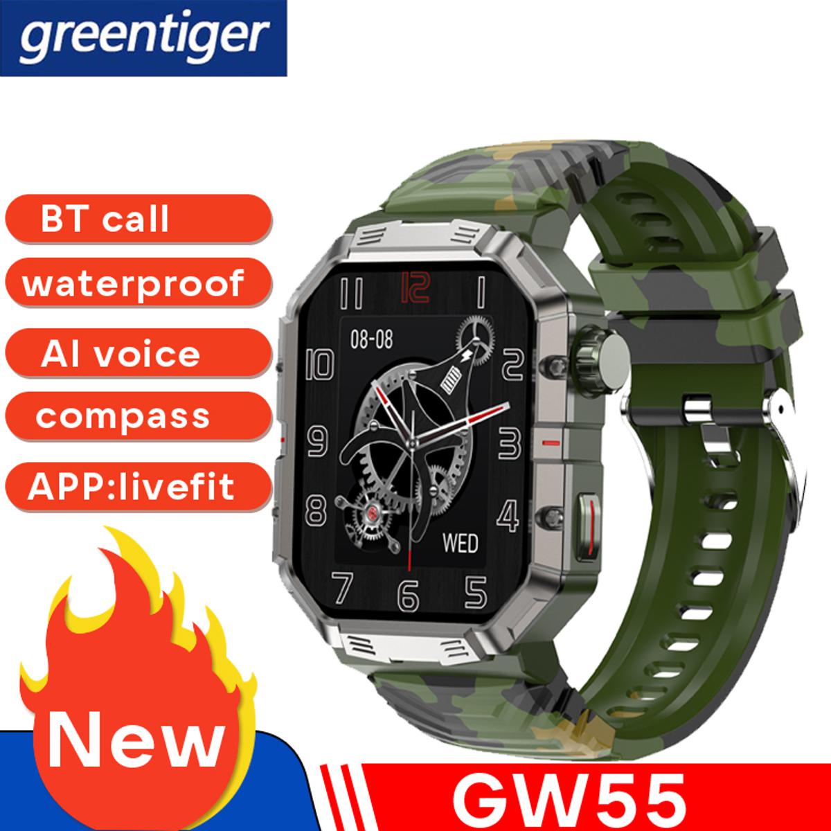 Green tiger smartwatch on sale