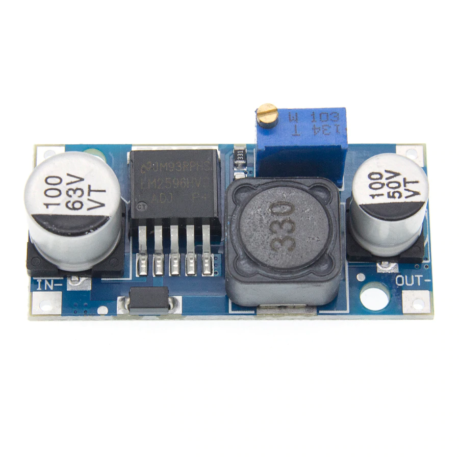 LM2596 Buck Converter Step Down Converter Module LED Digital Voltmeter ...