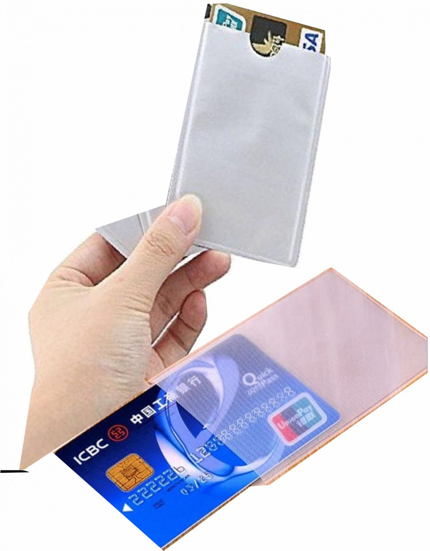 Pack of 5, - New Card Cover - ID card Cover