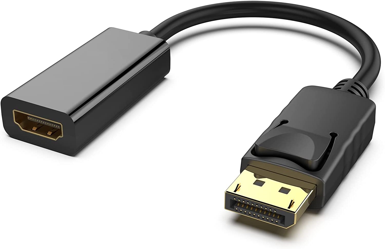 DisplayPort to HDMI, Gold-Plated DP Display Port to HDMI Adapter