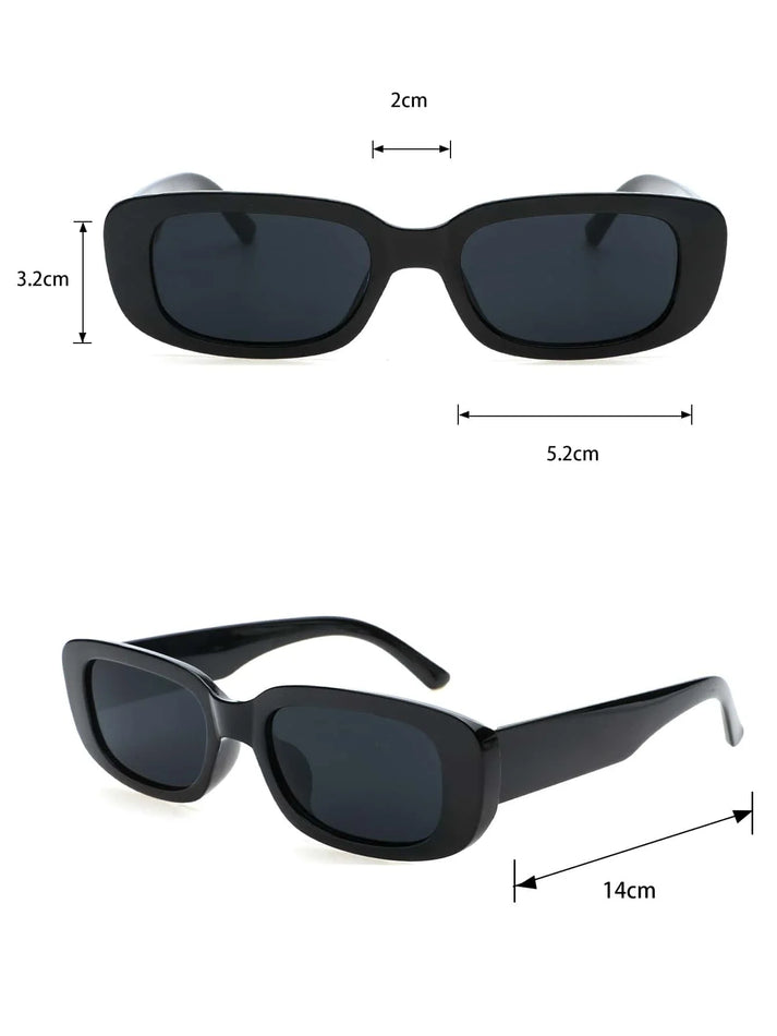 Apex Retro Shades – Classic Square Sunglasses for Men, Women, and Teens
