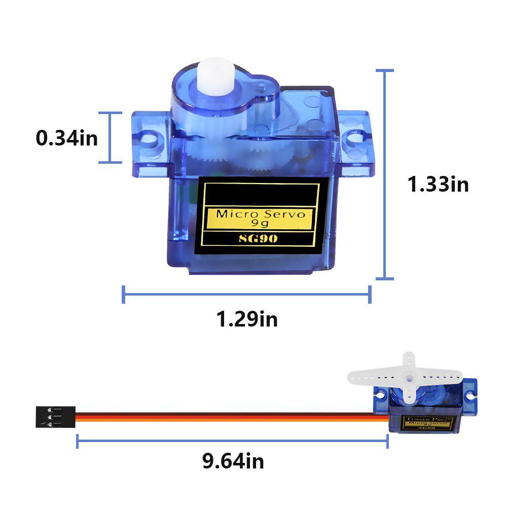 SG90 SG-90 180 Degree Servo Motor In Pakistan