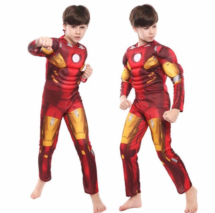 Ironman Costume For Kids Of 3 To 10 Years.