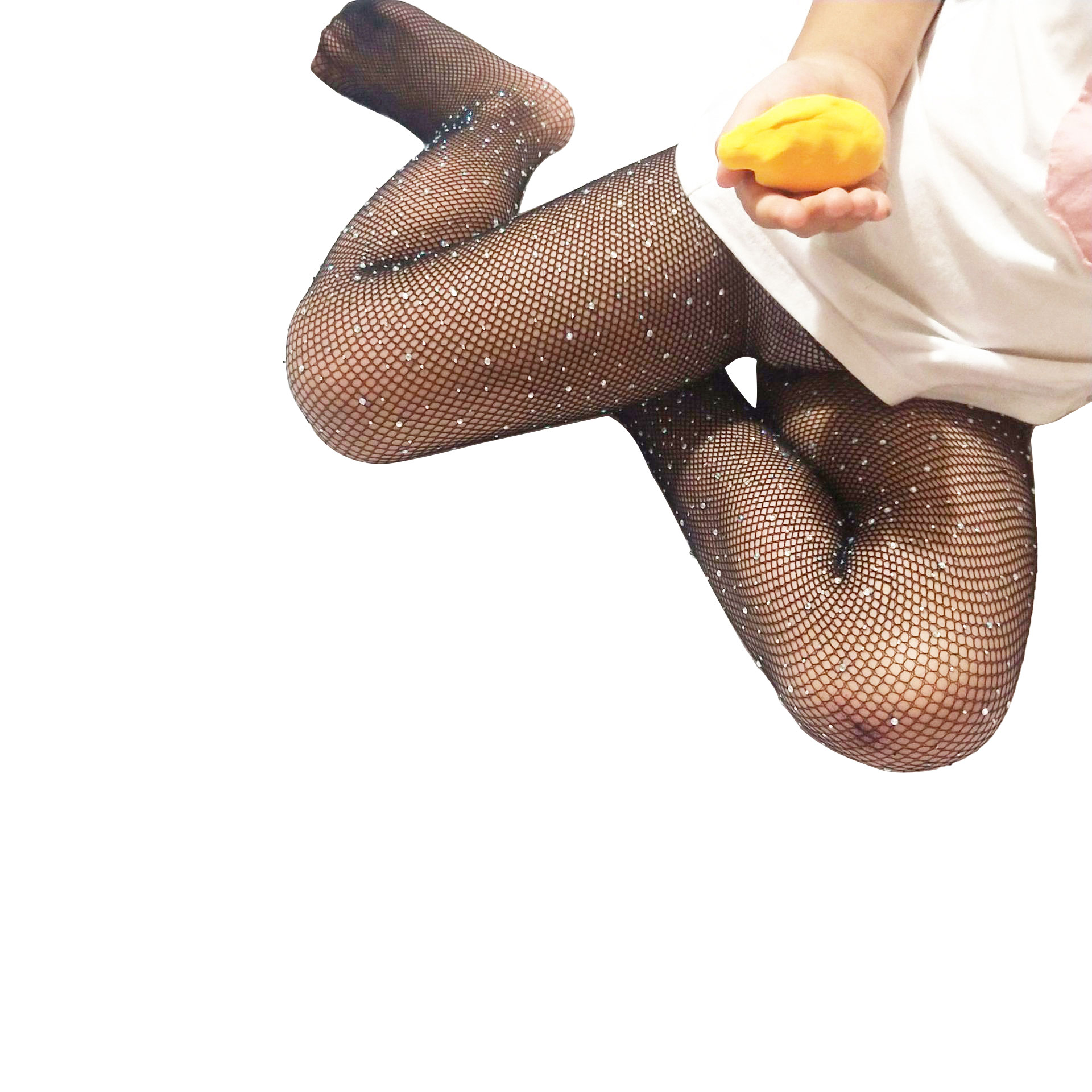 2020 Girls Mesh Net Tights Fishnet Stockings Sparkle Leggings