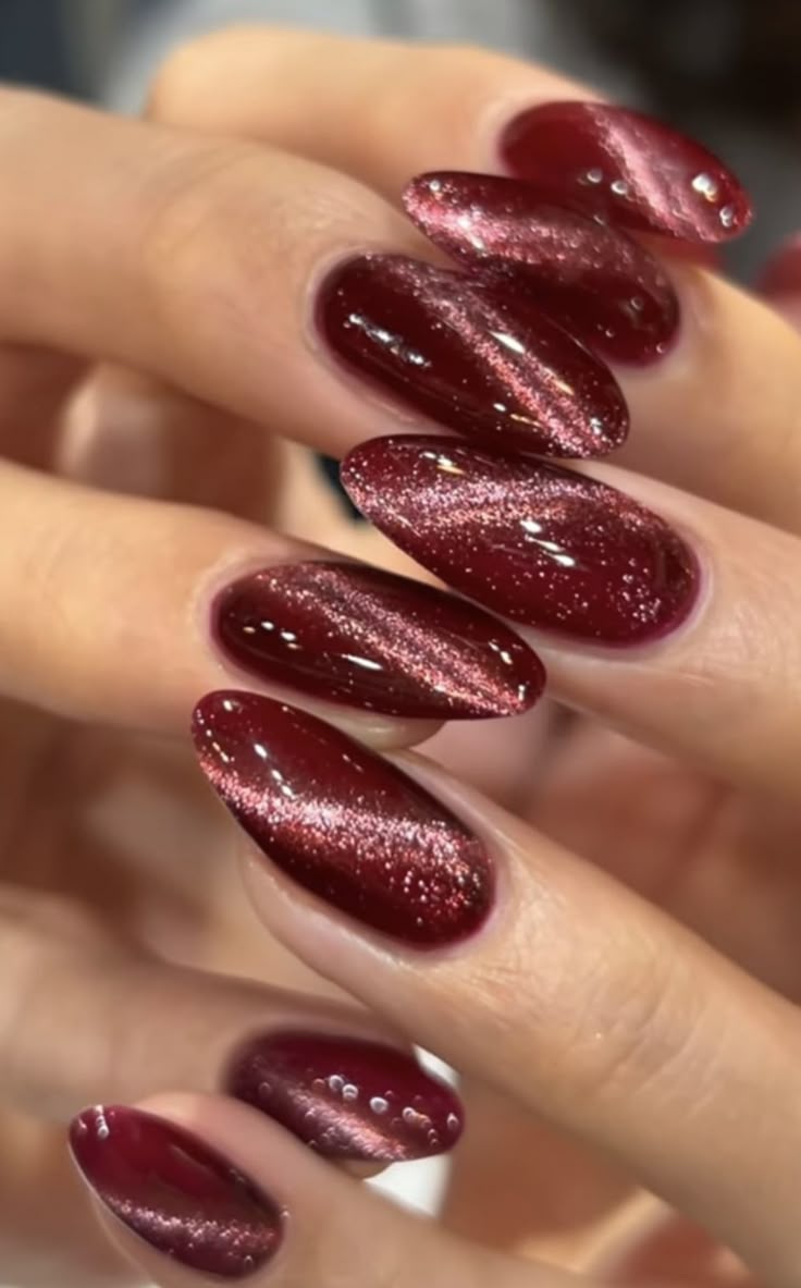 Pretty Cat Magnetic Eye Gel Nail Polish Jelly Pink Moonlight Crystal Glass Cat Magnetic Shimmer Glitter Holographic Nail Polish Salon Gel Manicure and Nail