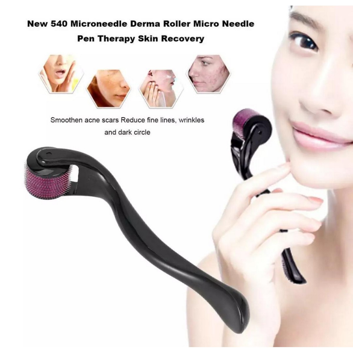 Skin Derma Pen Daraz Derma Roller Skin Therapy Micro-Needle 540