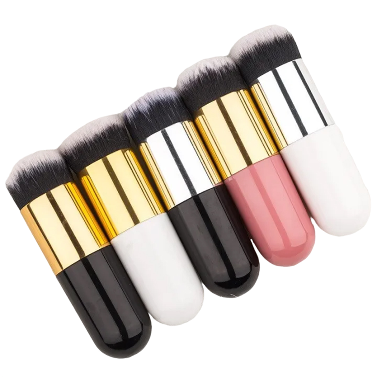 Chubby Pier Foundation Brush Flat Cream Makeup Brushes Professional Cosmetic Makeup Brush