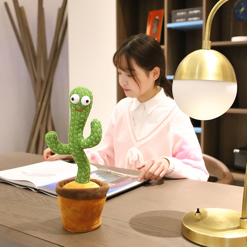 Dancing Cactus (Record,Repeat & Sing) -Chargable Best Trending Toy for kids.