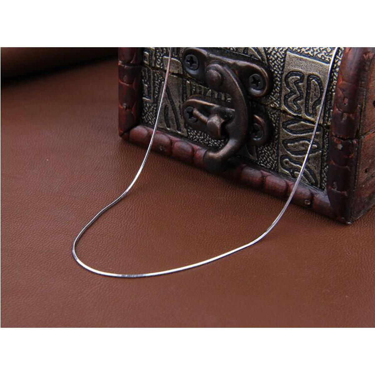 Pip Store Fashion Mens Womens Sell Silver Jewellery Snake Chain Necklace