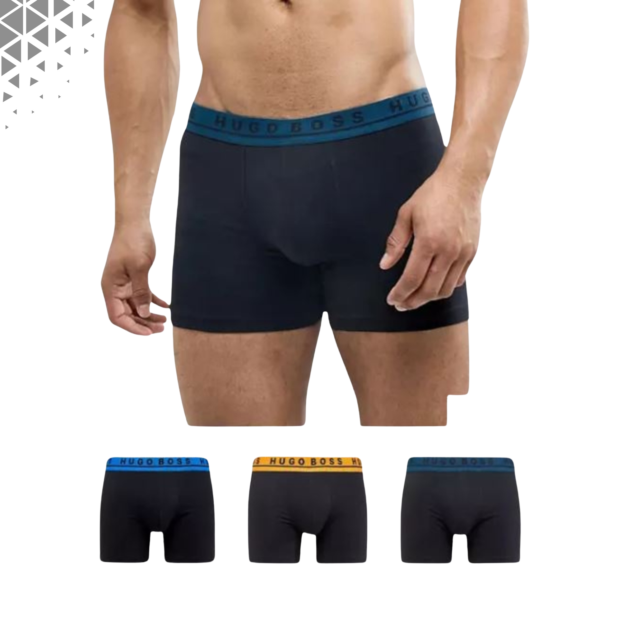 Men’s Premium Boxers – Soft, Breathable Cotton & Stretchable – Pack of 1 / 3 / 6 – Comfortable Daily Wear