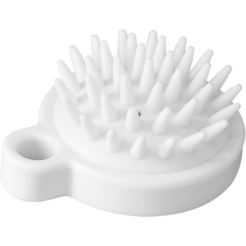 Shampoo Massager Brush Scalp Hair Scrubber with Soft Silicone Bristles For All Type Of Hairs Straight Curly Wet Dry For Men Women Children