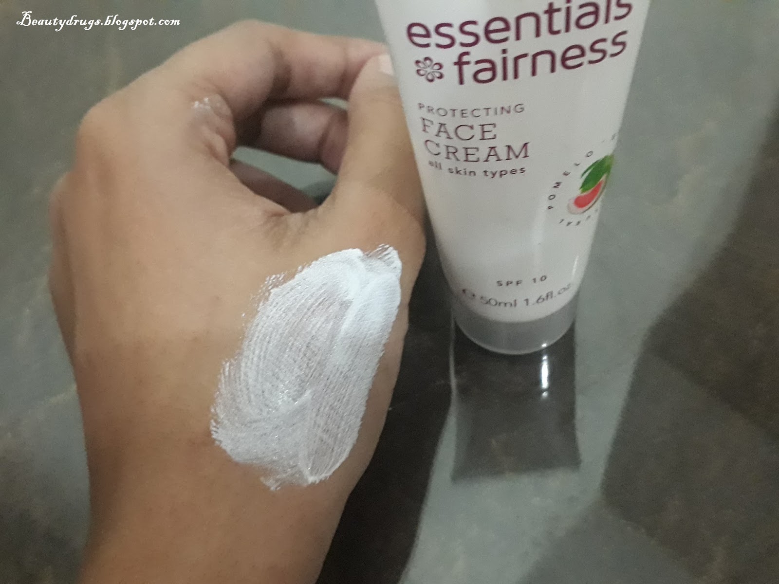 essentials fairness protecting face cream